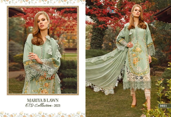 Shree Mariya B Lawn Eid Collection 2023 Pakistani Suits Catalog